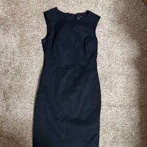 Banana Republic Classic Black Midi Dress
